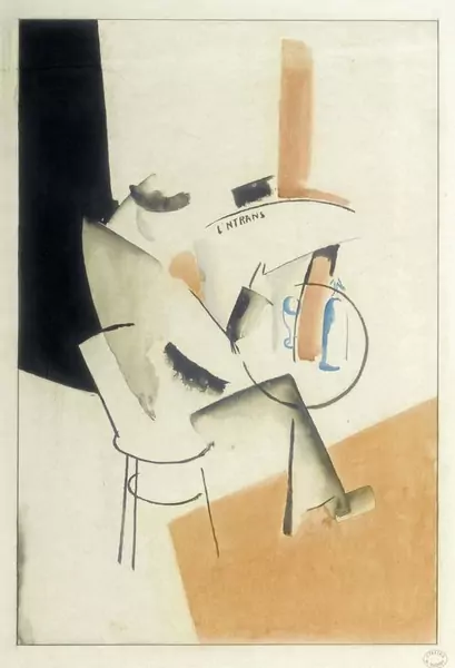 GUSTAVE BUCHET — Le lecteur au bistrot. — Koller Auktionen