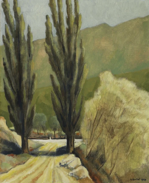 Gustave Buchet — Printemps à Sierre, 1946