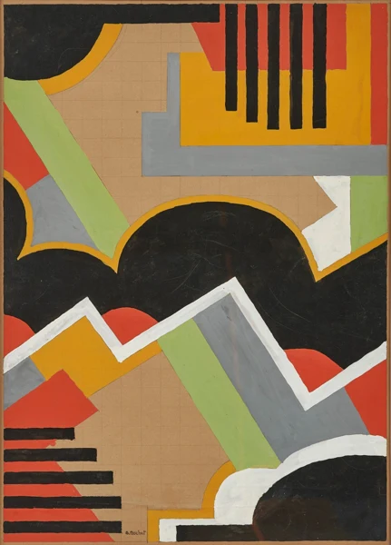 Gustave Buchet — Composition - Projet de coussin