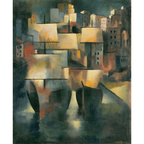 Gustave Buchet — LA VIELLE MARINE, 1955 THE OLD NAVY, 1955