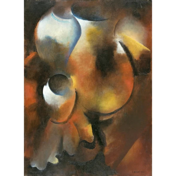 Gustave Buchet — LES TROIS VASES, 1953 THE THREE VASES, 1953