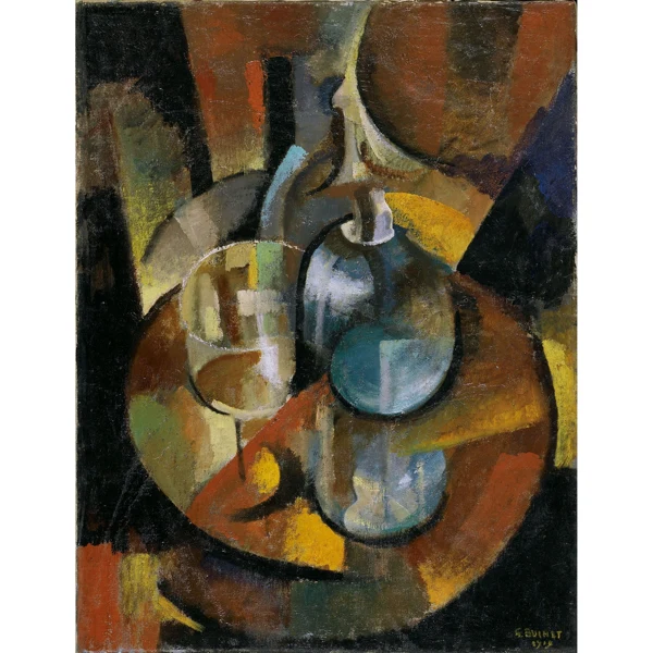 Gustave Buchet — VERRE ET CARAFON, 1919 GLASS AND CARAFE, 1919