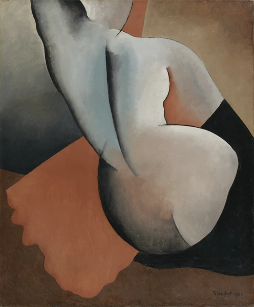 Gustave Buchet — NU DE DOS, 1930NUDE SEEN FROM BACK, 1930