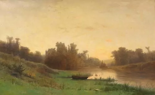 GUSTAVE CASTAN — Bords de l'Oise. — Koller Auktionen