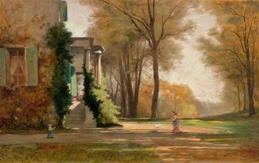 Gustave Castan — Au parc