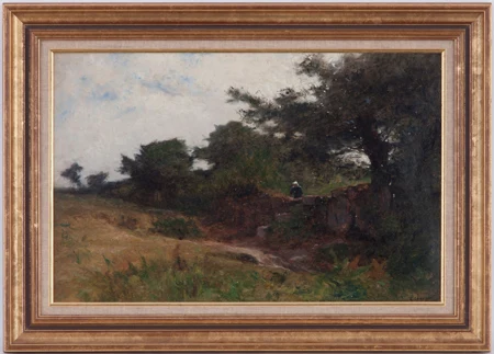 Paysage de campagne animé
