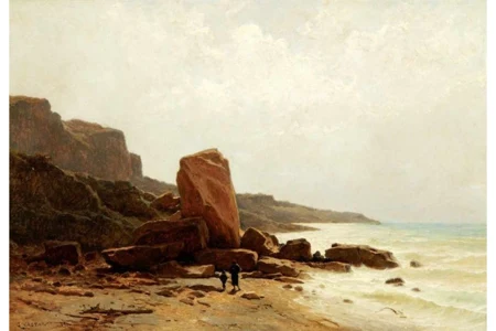 Felsige Küstenlandschaft