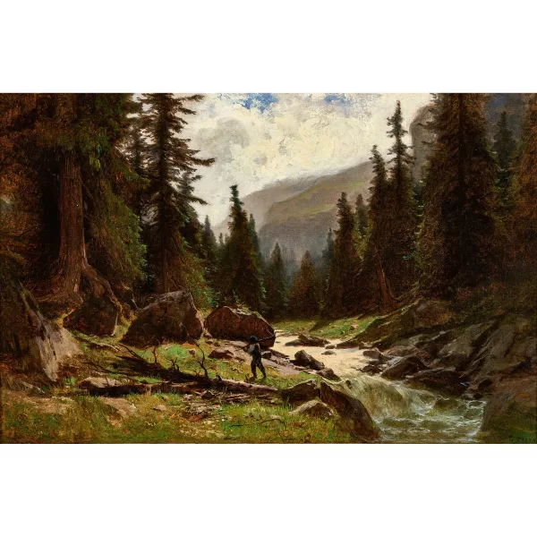 Gustave Castan — "Engstlenalp".