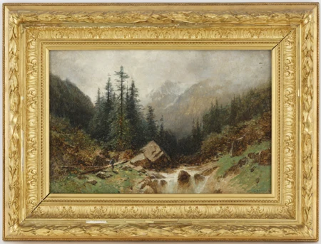 Torrent en montagne