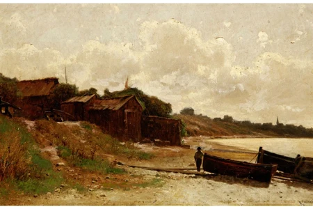 Au bord de la rivière