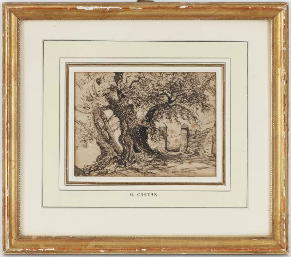 Gustave Castan — Les arbres,