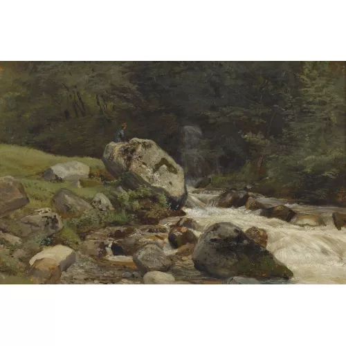 Gustave Castan — Wildbach.