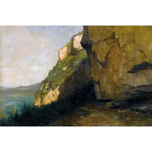 Gustave Castan — Felsige Landschaft.