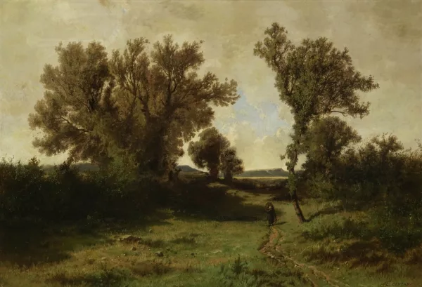 Gustave Castan — La ramasseuse de fagots