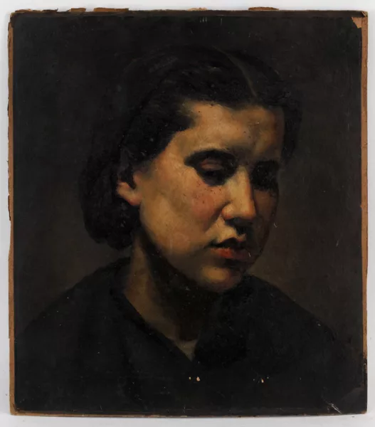 Gustave Courbet — Portrait de jeune fille