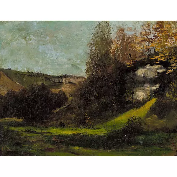 Paysage aux environs d'Ornans