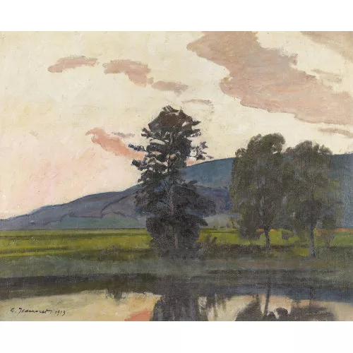 Gustave Jeanneret — La vieille Thièlle.
