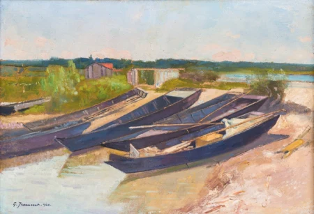 Bateaux à Port-Albain