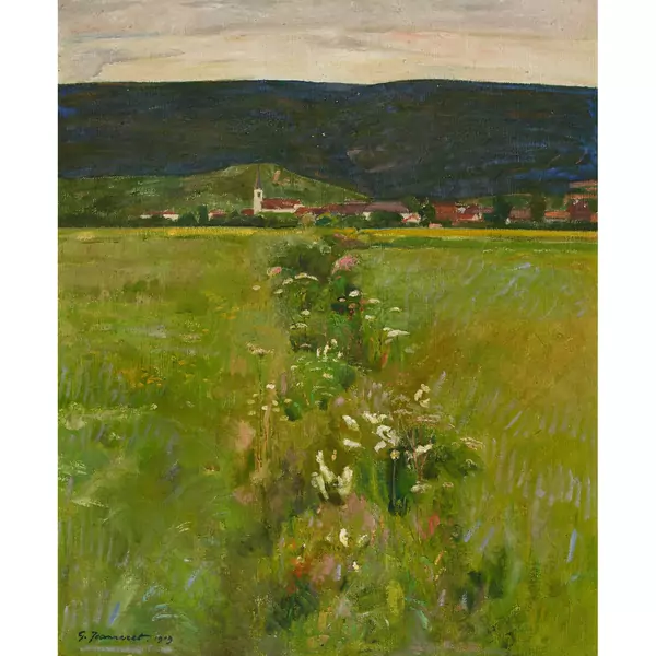 "Le fossé fleuri (Cressier)"
