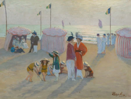 Deauville, la plage