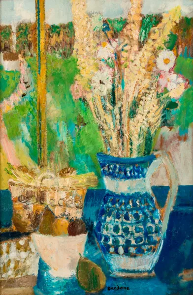 Guy Bardone — Bouquet au vase