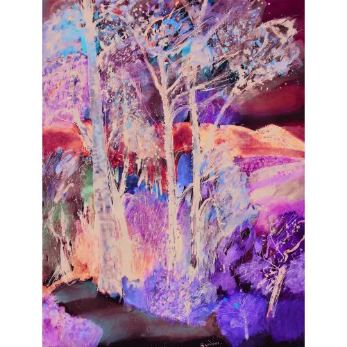 Guy Bardone — "Allée aux pins - Provence".