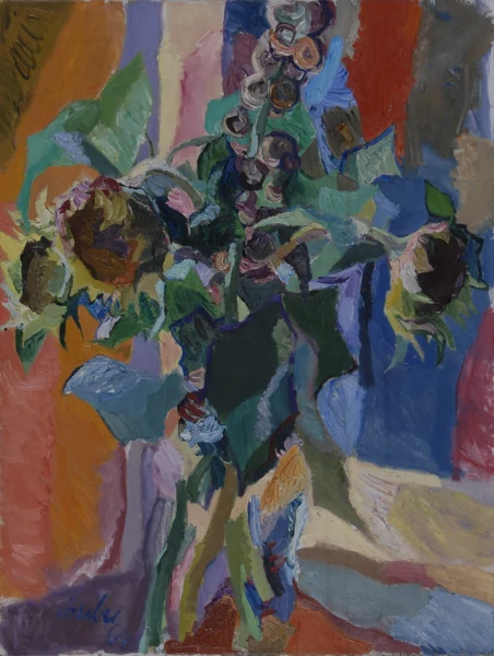 Hannes Gruber — Blumenstrauss, 1964