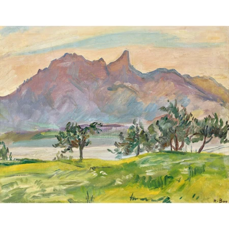 Thunersee mit Stockhorn