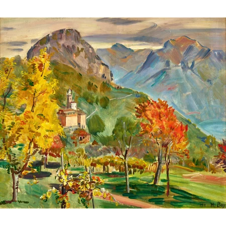 Herbstliche Berglandschaft