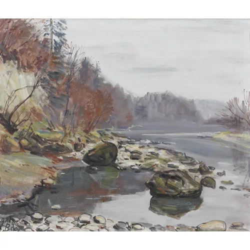 Hanni Bay — Aareufer im Herbst.