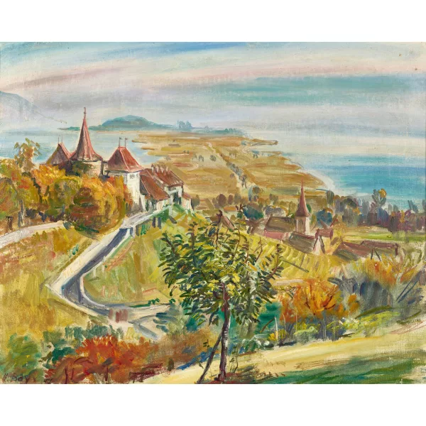Hanni Bay — Erlach mit Blick auf die St. Petersinsel.