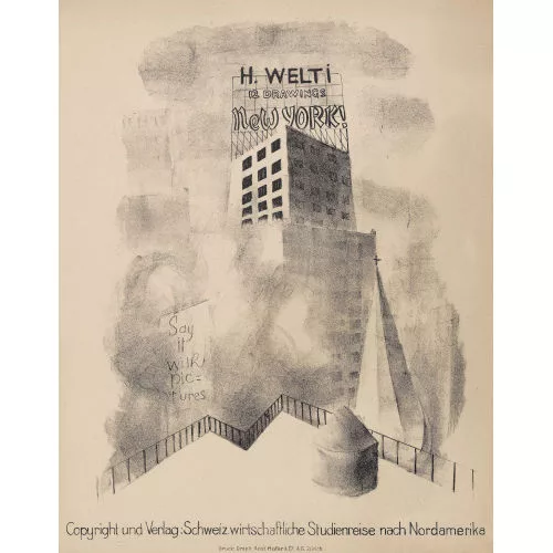 Hanns Welti — "New York".