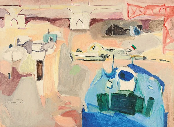 Hanny Fries — Flusslandschaft