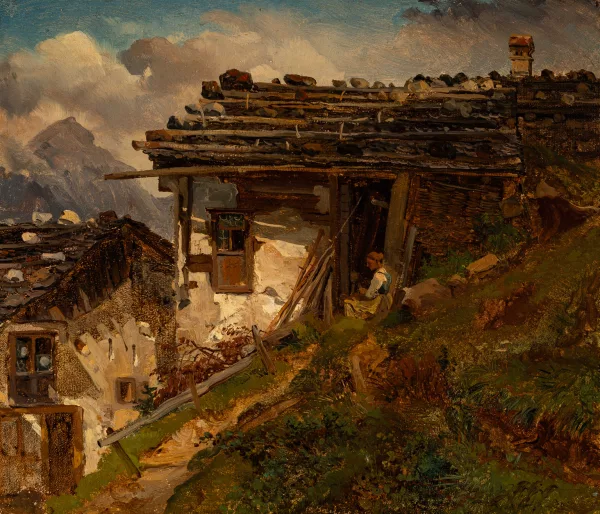 Hans Bachmann — Berghütte