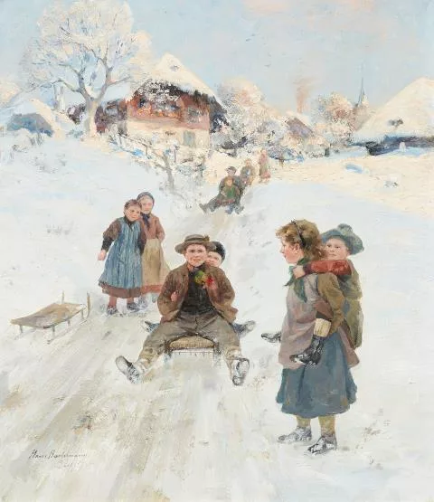Hans Bachmann — Schlittenfahrt