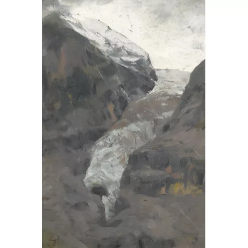 Hans Bachmann — "Gletscherzunge".