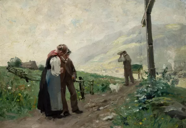 Begegnung am Wegkreuz