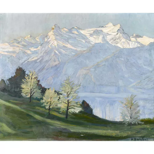 Hans Beat Wieland — "Urirotstock ob Morschach".