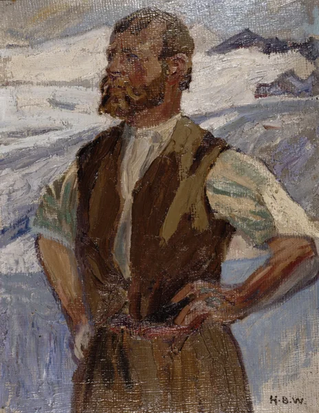 Hans Beat Wieland — Berger de l'Alpe, 1909