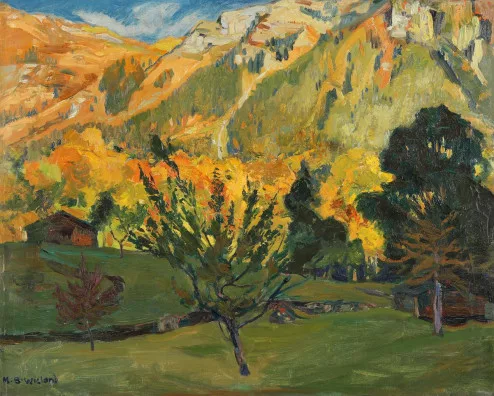 Hans Beat Wieland — Herbst im Lütschinental, 1931