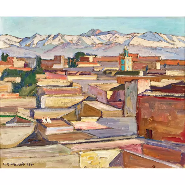 "Auf den Dächern von Marrakech"