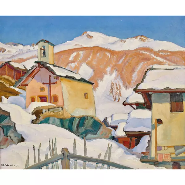 L'ancienne chapelle de La Forclaz, Val d'Hérens