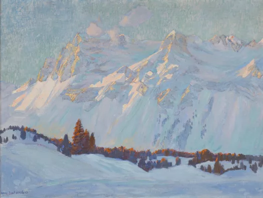 Hans Beat Wieland — Engadin im Winter
