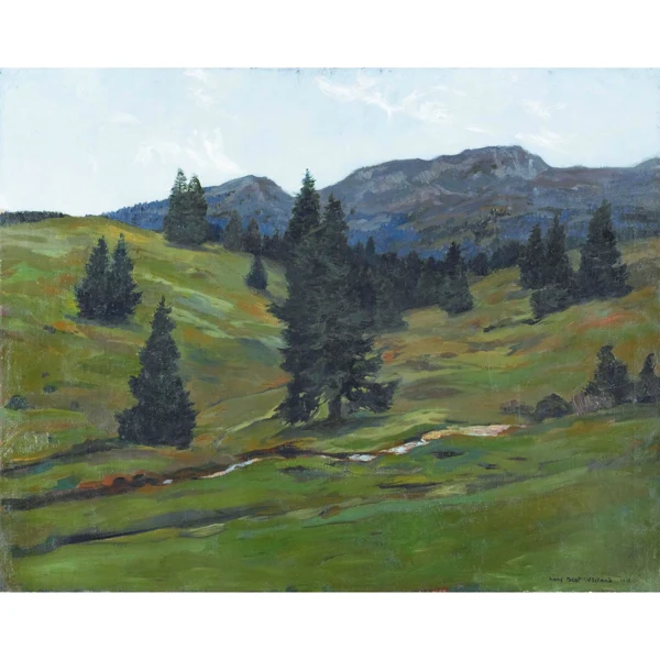 Hans Beat Wieland — LENZERHEIDE, 1910