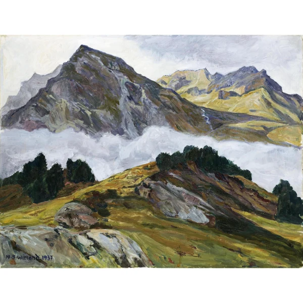 Hans Beat Wieland — DIE MALOJASCHLANGE, 1937 STORM OF MALOJA, 1937