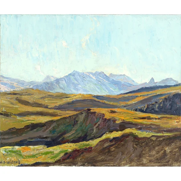 Hans Beat Wieland — SEPTEMBERABEND, AROSA, 1925 EVENING, SEPTEMBER, AROSA, 1925