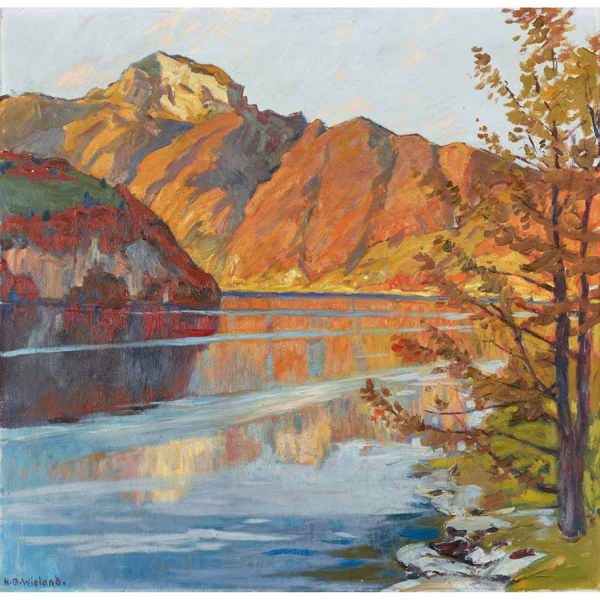 Hans Beat Wieland — HERBSTSONNE, 1927 AUTUMN SUN, 1927