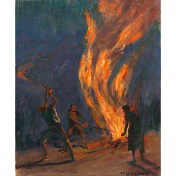 Hans Beat Wieland — AUGUSTFEUERAUGUST FIRE