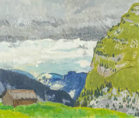 Vue sur la vallée, 1934