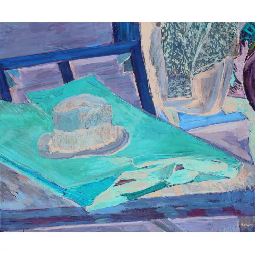 Hans Berger — "Nature morte avec chapeau".